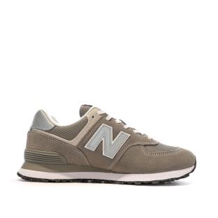 Baskets Marron/Gris Homme New Balance 574 vue 2