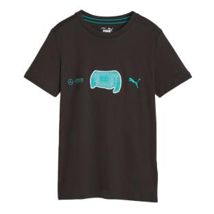 T-shirt Noir Garçon Puma Mapf1 Graphic pas cher