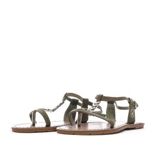 Sandales Kaki Femme Chattawak PETUNIA vue 5