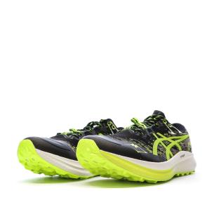 Chaussures de Trail Noir/Jaune Homme Asics Fuji Lite 5 vue 6