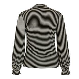 Pull Marron/Noir Femme Vila Visabia vue 2
