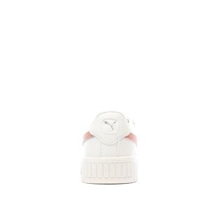 Baskets Blanches/Roses Femme Puma Carina 395017 vue 3