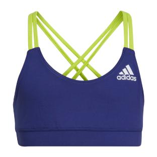 Brassière Marine/Vert Fille Adidas Yoga pas cher