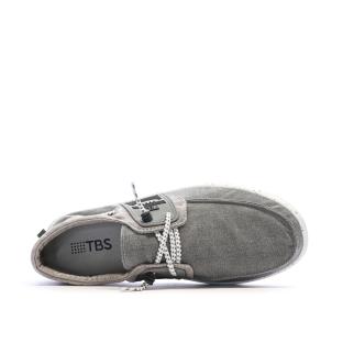 Chaussures bateau Gris Homme TBS Bateau Canvas vue 0