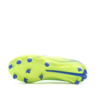 Chaussures de Foot Jaune Fluo Junior Puma Ultra 5 Match FG/AG vue 5