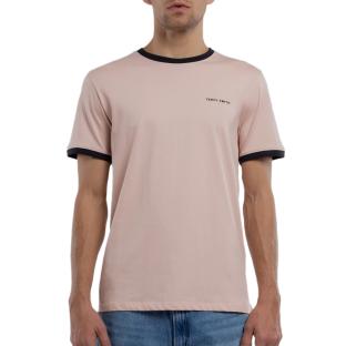 T-shirt Rose Garçon Teddy Smith 61007493D vue 0