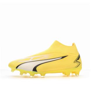 Chaussures de Football Jaune Homme Puma Ultra Match+107511 pas cher