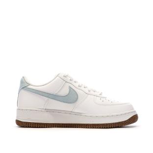 Baskets Blanches/Bleu Homme Nike Air Force 1 07 vue 2