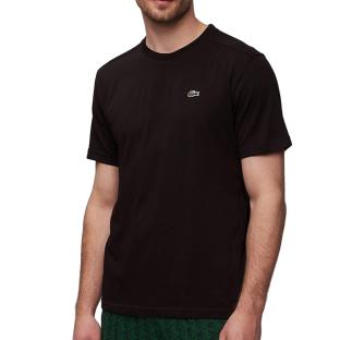 T-shirt Noir Homme Lacoste TH7618 pas cher