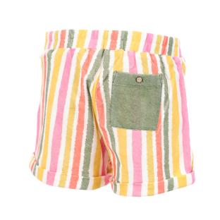 Short Multicolore à rayures Fille Teddy Smith Coco vue 2