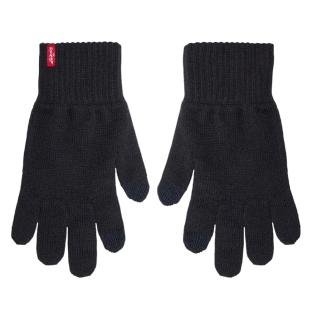 Gants Noir Mixte Levi's Ben Touch Screen Gloves pas cher