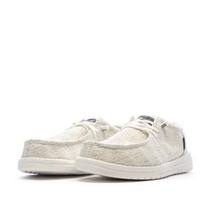 Chaussures Blanche Femme Fusion Flower vue 0