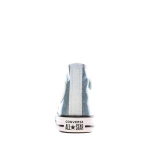 Baskets Bleu Fille Converse Coated Glitter vue 3