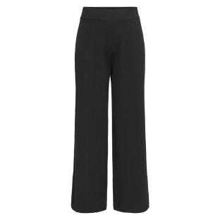 Pantalon Côtelé Noir Femme Only Wide Pant pas cher