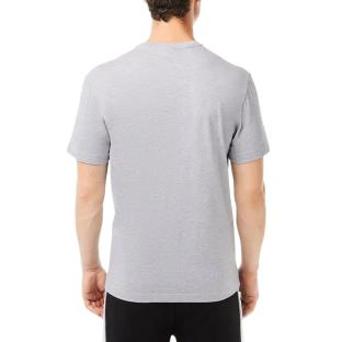 T-shirt Gris Homme Lacoste TH1712 vue 0