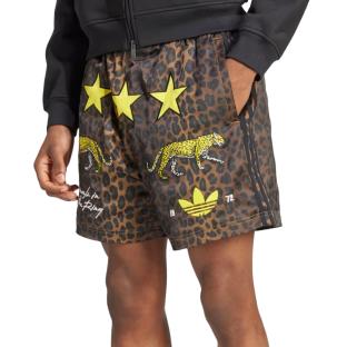 Short Léopard Marron Homme Adidas Box vue 0