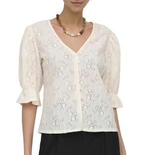 Blouse Écru Femme JDY Jakobe 2/4 vue 0
