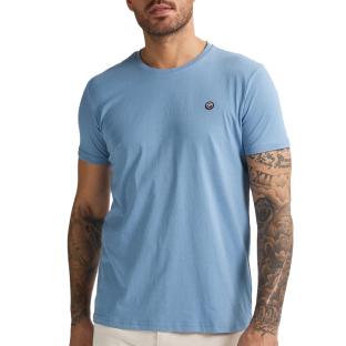 T-shirt Bleu Homme Petrol Industries TSR002-5187 pas cher
