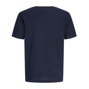 T-Shirt Marine Garçon Jack & Jones Hurban vue 0