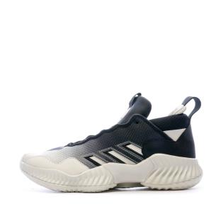 Baskets Noir/Blanc Homme Adidas Court Vision 3 pas cher