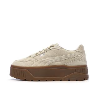 Baskets Beiges Femme Puma Karmen1 pas cher