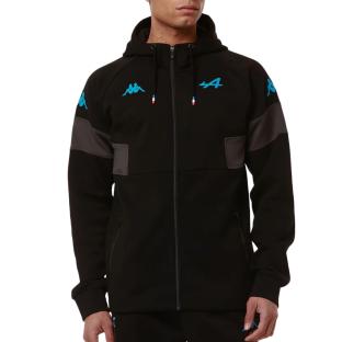 Veste Noire Homme Kappa Adorfeo pas cher