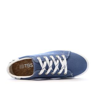 Baskets Bleu Femme TBS LANZARA vue 4