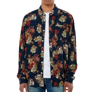Chemise Marine/Bordeaux Homme Kaporal COOL vue 0