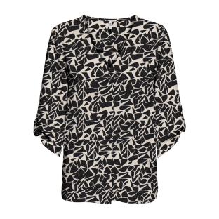 Blouse Beige/Noir Femme JDY DIVYA pas cher