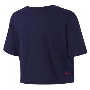 Equipe de France Crop Top Marine Femme Nike vue 2