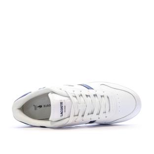 Baskets Blanc/Bleu Homme Lacoste T-clip Set 224 vue 4