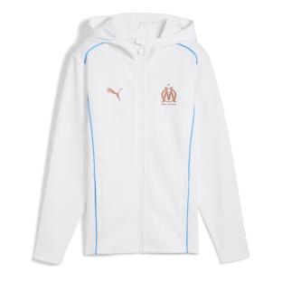 OM Sweat Zippé Blanc Junior Puma 24/25 vue 0