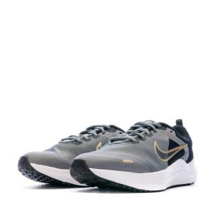 Chaussures de Running Gris/Doré Enfant Nike Downshifter 12 vue 6