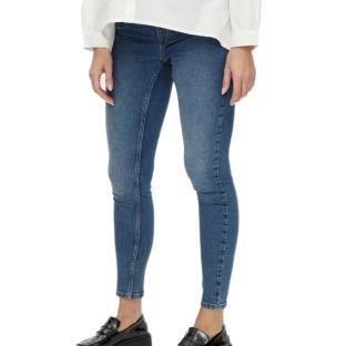 Jean Skinny Bleu Femme Mamalicious Lamy pas cher