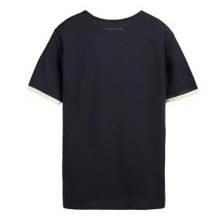 T-shirt Marine Homme Teddy Smith 11016811D vue 2
