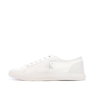 Baskets Blanches Homme Calvin Klein Jeans Ess Vulc Low pas cher