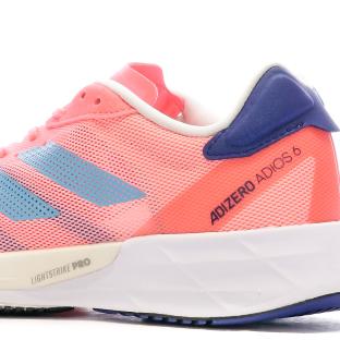 Chaussures de Running Rose Femme Adidas Adizero Adios 6 vue 7