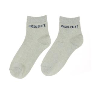 Socken Grau/Gold Damen Stella Green Insolente Ansicht 0