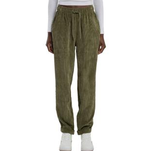 Pantalon Velours Kaki Femme Teddy Smith Teddy Middle pas cher