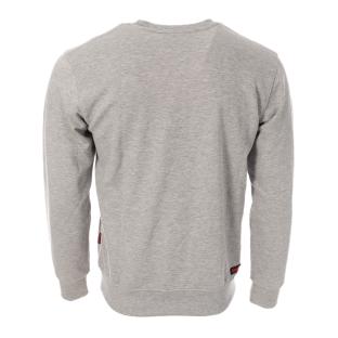 Sweat Gris Homme Supreme Grip David vue 2