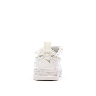 Baskets Blanches Fille Puma Stitching vue 3
