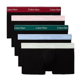 X5 Boxers Noir Homme Calvin Klein Jeans Low Rise Trunk vue 0