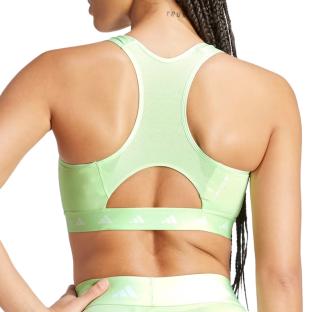 Brassière Verte Femme Adidas IR5642 vue 2