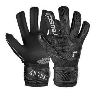 Gants de gardien Noir Junior Reusch Attrakt Infinity NC pas cher