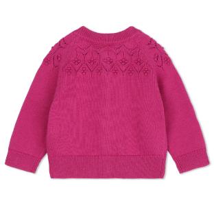 Gilet Fuchsia Bébé Fille Carrément Beau Y30211 vue 0