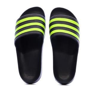Adidas Adilette Men's Navy/Yellow Sandals Photo of the Espace des Marques %store% store - view of %key%