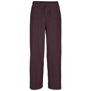 Pantalon Fluide Violet Foncé Femme Vero Moda Luna pas cher