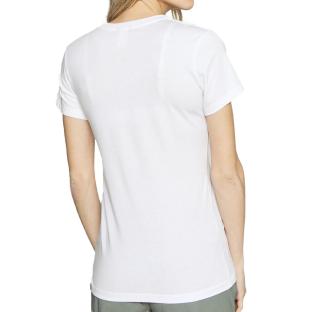 T-shirt Blanc Femme The North Face New Peak vue 2
