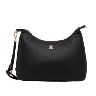 Sac à Main Noir Femme Tommy Hilfiger Popette Soft Shoulde vue 0