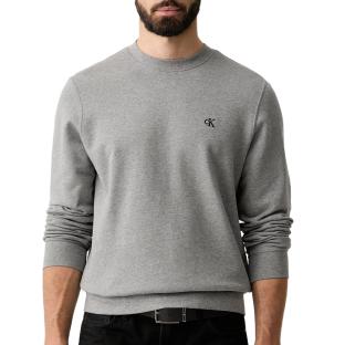Graues Herren-Sweatshirt Calvin Klein Jeans Terry Ansicht 0